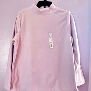 Croft and Barrow Mock Turtleneck Sweatshirt